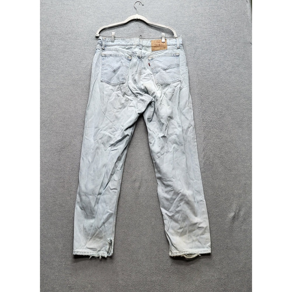 VINTAGE Levi's 560 Women Jeans 16 Blue Denim Loose Fit Straight Leg 90s READ